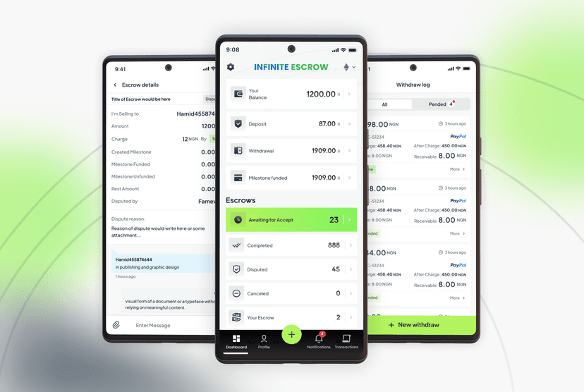 Infinite Escrow App